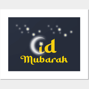 Eid Mubarak Design By OverView Posters and Art